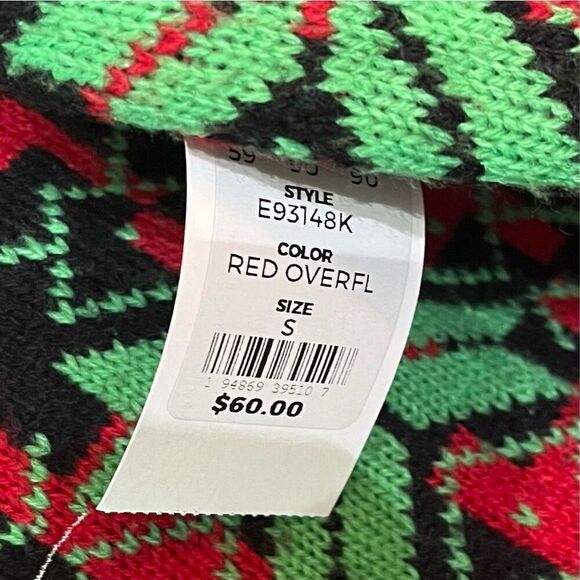 Men's Crewneck Who's Got Santa's Milk Christmas Sweater. - Picture 4 of 6